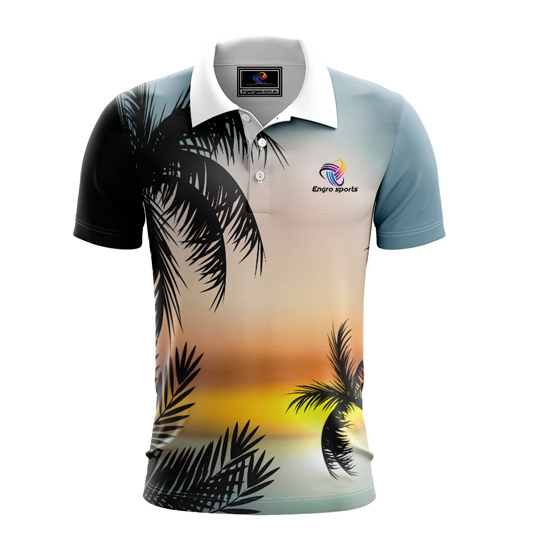 Sublimated Polo Shirts Custom Team Polo Shirt Manufacturer New Design Polo Shirt 