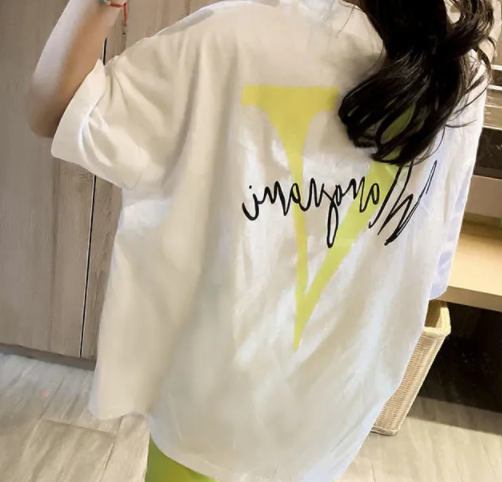 KYII Girl Summer children Korean Round-neck shirt Versatile short sleeve Top kyii0111