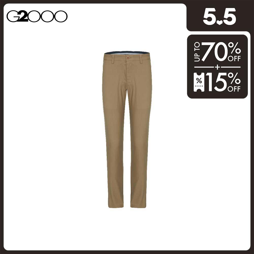 G2000 Men Tencel Fibers Casual Flat Front Pants