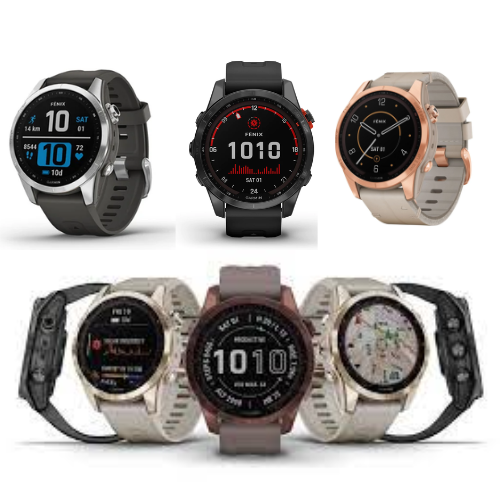 Garmin Fenix 7s l Solar GPS Smartwatch (1 Year Local Garmin warranty)